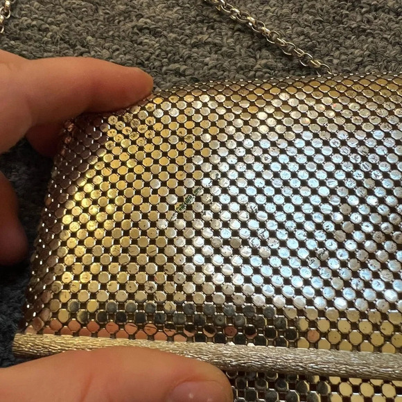 Vintage 70s Whiting & Davis Metal Mesh Purse - Picture 6 of 6